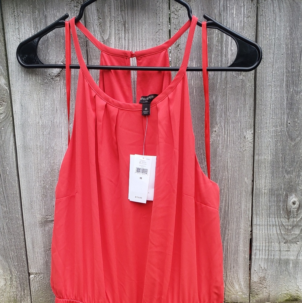 Deep Pink Banana Republic Dress